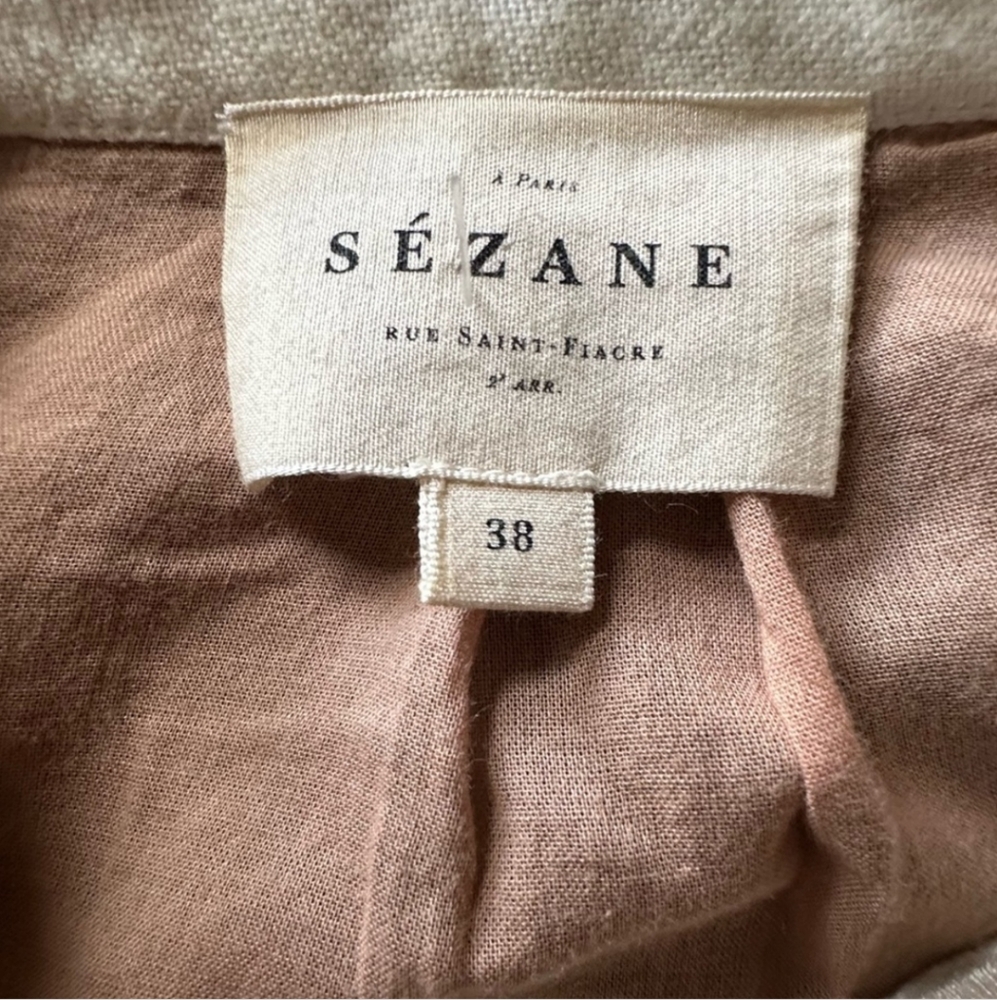 Sezane Riviera Jacket Vert - Picture 9 of 10